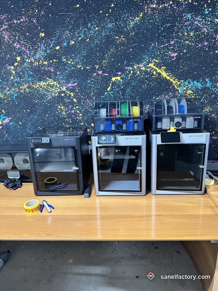 Imprimante 3D în atelierul Sanel Factory